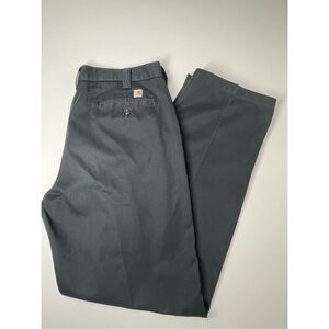 Carhartt Black Chino Pants - Men’s Size 38 x 34 Relaxed Fit